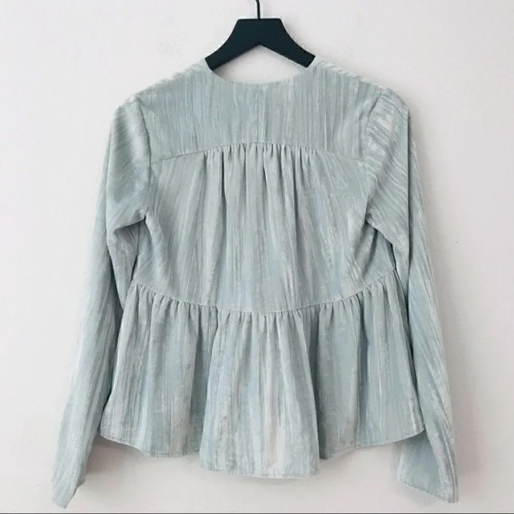 Vince ruched velour